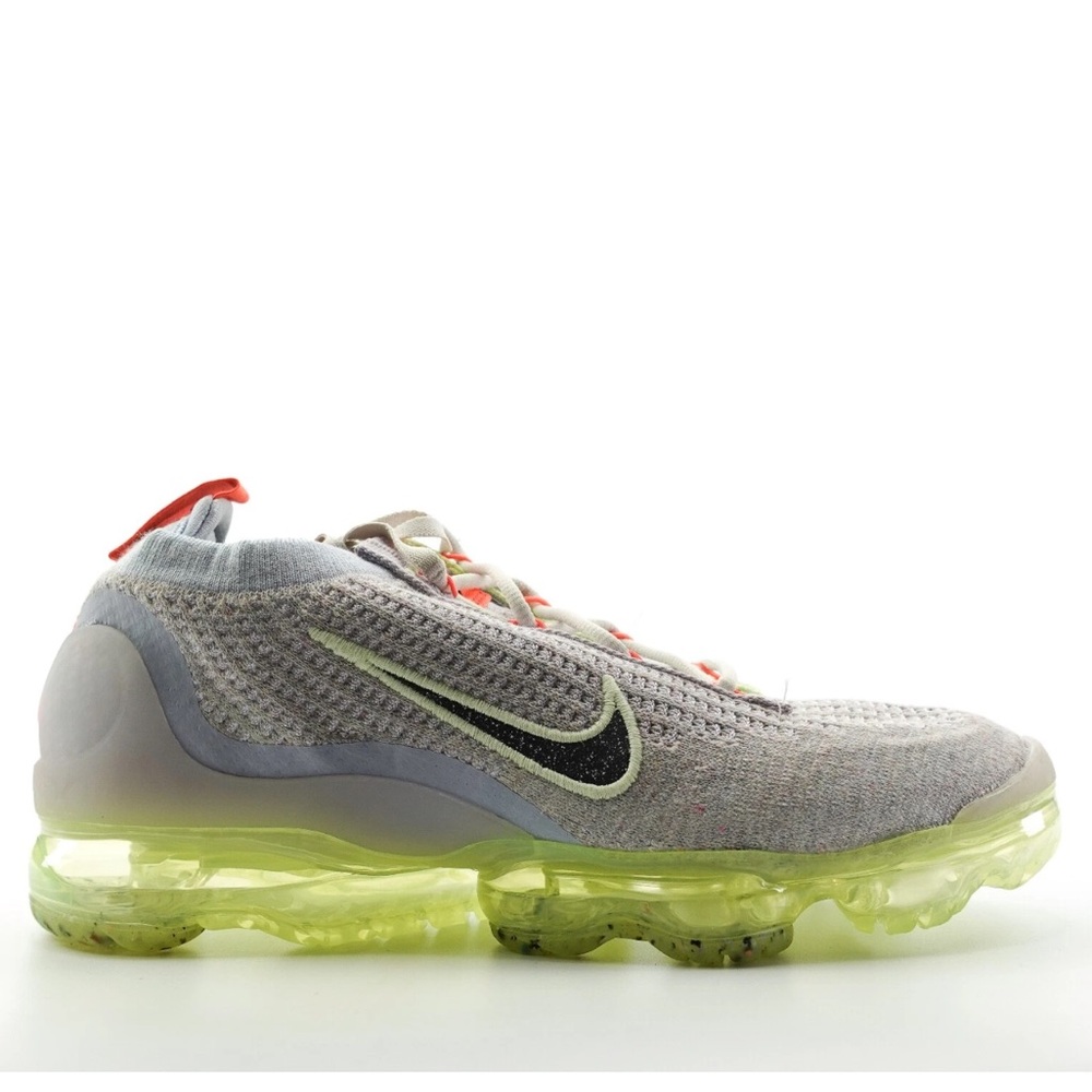 2021 Nike Wmns Air VaporMax 2021 Flyknit 'Light Bone Lime Ice' size 8.5